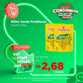 Promoções de Supermercados em Conselheiro Lafaiete | Oferta Mart Minas de Mart Minas | 26/07/2024 - 28/07/2024