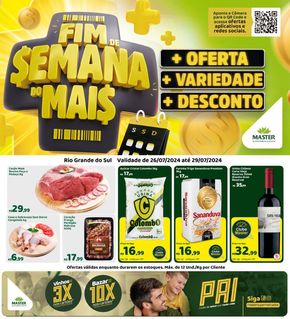 Catálogo Master Supermercados em Campinas do Sul | Ofertas Master Supermercados | 26/07/2024 - 29/07/2024