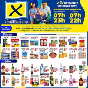 Catálogo X Supermercados | Oferta X Supermercados | 26/07/2024 - 30/07/2024