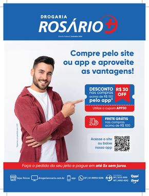 Catálogo Drogaria Rosário em Brasília | Encarte Drogaria Rosário | 04/09/2024 - 30/09/2024