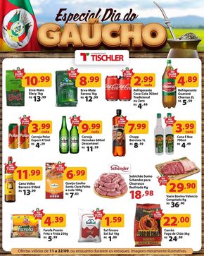 Catálogo Supermercados Tischler em Cachoeira do Sul | Especial Dia  | 11/09/2024 - 22/09/2024