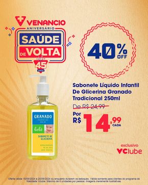 Catálogo Drogaria Venancio em Taquara | Oferta Drogaria Venancio | 17/09/2024 - 20/09/2024