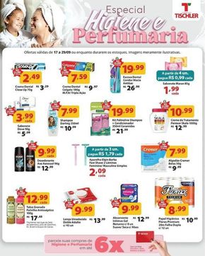 Catálogo Supermercados Tischler em Cachoeira do Sul | Especial Higiene e Perfumaria  | 18/09/2024 - 29/09/2024