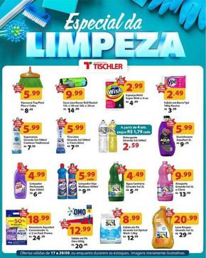 Catálogo Supermercados Tischler em Cachoeira do Sul | Especial Da Limpeza  | 18/09/2024 - 29/09/2024