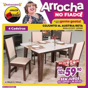 Promoções de Lojas de Departamentos em Cabedelo | Encarte Armazém Paraíba de Armazém Paraíba | 19/09/2024 - 22/09/2024