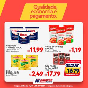 Promoções de Supermercados em Porto Belo | Encarte Komprão Atacadista de Komprão Atacadista | 19/09/2024 - 25/09/2024