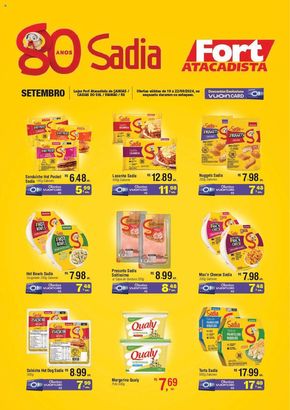 Promoções de Supermercados em Porto Belo | 80 Anos de Fort Atacadista | 19/09/2024 - 22/09/2024