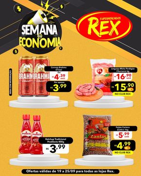 Catálogo Supermercados Rex em Três Corações | Semana Da Economia  | 19/09/2024 - 25/09/2024