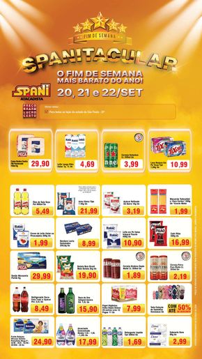 Promoções de Supermercados em Aguaí | Spanitacular de Spani Atacadista | 20/09/2024 - 23/09/2024