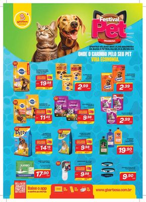 Promoções de Supermercados em Ribeira do Pombal | Festival Pet de GBarbosa | 20/09/2024 - 29/09/2024