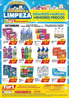 Promoções de Supermercados em Porto Belo | Especial Perfumaria & Limpeza de Fort Atacadista | 20/09/2024 - 22/09/2024