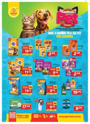 Promoções de Supermercados em Boquim | Festival Pet de GBarbosa | 20/09/2024 - 29/09/2024