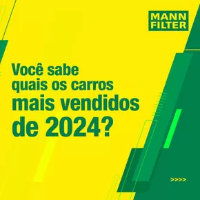 Catálogo Man em Resende | Você Sabe Quais Os Carros Mais Vendidos De 2024? | 02/10/2024 - 31/12/2024