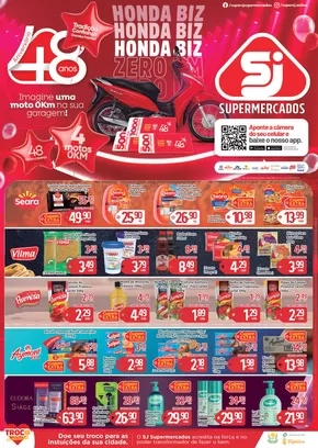 Promoções de Supermercados em Nova Era | Grandes descontos em produtos selecionados de Sj Supermercados | 17/10/2024 - 31/10/2024