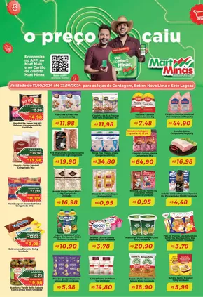 Catálogo Mart Minas em Contagem | Descontos e promoções | 18/10/2024 - 23/10/2024