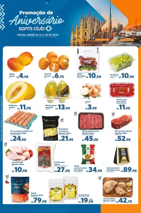 Catálogo Sam's Club em Taguatinga | Promoção de Aniversário | 21/10/2024 - 23/10/2024