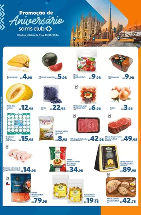 Catálogo Sam's Club em Olinda | Ofertas exclusivas | 21/10/2024 - 23/10/2024