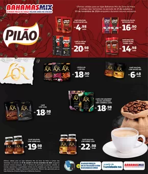 Catálogo Bahamas Mix em Juiz de Fora | ofertas pilao e suzano zona da mata | 21/10/2024 - 03/11/2024