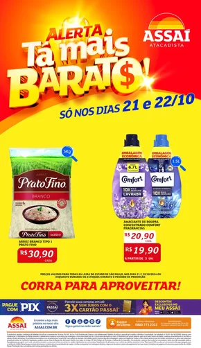 Catálogo Assaí Atacadista em São Roque | Nossas melhores ofertas para você | 21/10/2024 - 22/10/2024