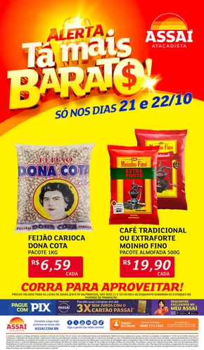 Catálogo Assaí Atacadista em Rio Verde | Melhores ofertas para todos os clientes | 21/10/2024 - 22/10/2024