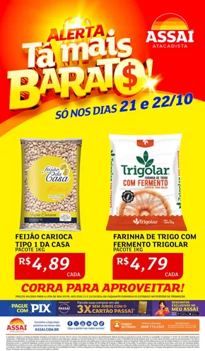 Catálogo Assaí Atacadista em Boa Vista | Ampla seleção de ofertas | 21/10/2024 - 22/10/2024