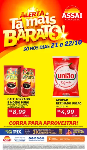 Catálogo Assaí Atacadista em Ananindeua | Promoções especiais em andamento | 21/10/2024 - 22/10/2024