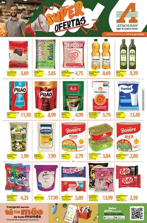 Promoções de Supermercados em Manaus | Grandes descontos em produtos selecionados de Atacadão | 21/10/2024 - 24/10/2024