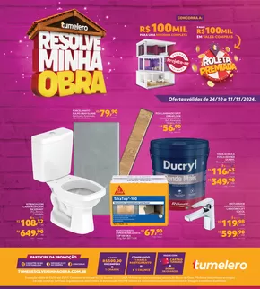 Catálogo Tumelero em Nova Pádua | TUMELERO RESOLVE MINHA OBRA | 24/10/2024 - 11/11/2024