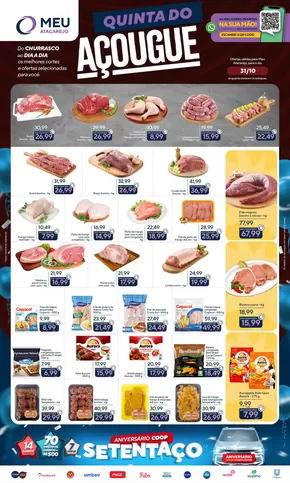 Promoções de Supermercados em Cesário Lange | AÇOUGUE - Ofertas Coop ATACAREJO 31.10. de Coop | 28/10/2024 - 31/10/2024