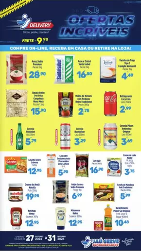 Promoções de Supermercados em Macatuba | Ofertas Incríveis de Supermercados Jaù Serve | 28/10/2024 - 31/10/2024