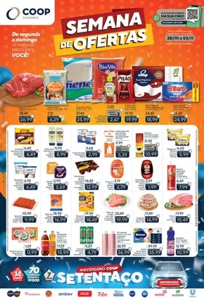 Promoções de Supermercados em Cesário Lange | Encarte Coop de Coop | 29/10/2024 - 03/11/2024