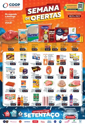 Promoções de Supermercados em Cesário Lange | Melhores ofertas e descontos de Coop | 29/10/2024 - 03/11/2024