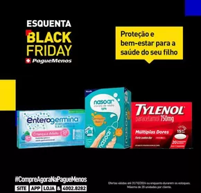 Promoções de Farmácias e Drogarias em Salvador | Black friday , ofertas validas ate 31/10/2024 ! de Farmácias Pague Menos | 29/10/2024 - 31/10/2024