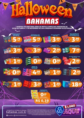 Catálogo Bahamas Supermercados em Juiz de Fora | Especial Halloween | 30/10/2024 - 01/11/2024