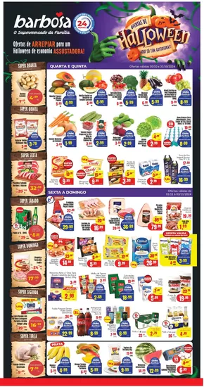 Promoções de Supermercados em Cesário Lange | Rede e Interior de Barbosa Supermercados | 30/10/2024 - 05/11/2024