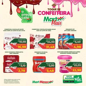 Promoções de Supermercados em Nova Era | Descubra ofertas atraentes de Mart Minas | 30/10/2024 - 03/11/2024