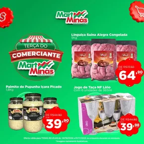 Promoções de Supermercados em Nova Era | Ofertas especiais atraentes para todos de Mart Minas | 30/10/2024 - 01/11/2024