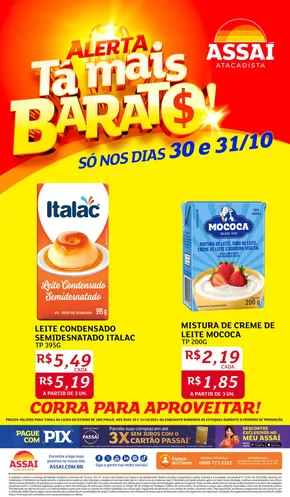 Catálogo Assaí Atacadista em Saltinho | Economize agora com nossas ofertas | 30/10/2024 - 31/10/2024