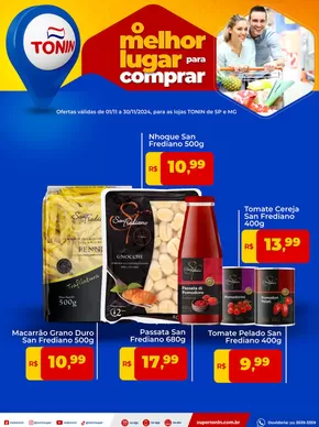 Catálogo Tonin Superatacado em Araçatuba | O Melhor Lugar Para Comprar | 01/11/2024 - 30/11/2024