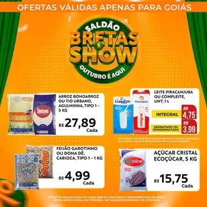 Promoções de Supermercados em Nova Era | Encarte Bretas Supermercados de Supermercado Bretas | 31/10/2024 - 31/10/2024