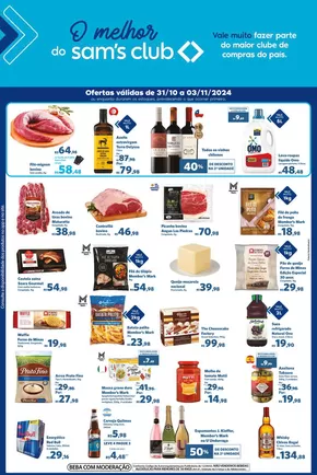 Catálogo Sam's Club em Nova Pádua | Ofertas e promoções atuais | 31/10/2024 - 03/11/2024