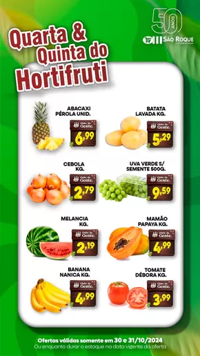 Promoções de Supermercados em Iperó | Ofertas Supermercados São Roque de São Roque Supermercados | 31/10/2024 - 31/10/2024