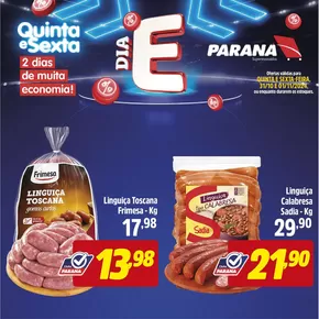 Catálogo Paraná Supermercados em Sumaré | Ofertas e promoções atuais | 31/10/2024 - 01/11/2024