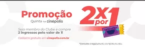 Promoções de Viagem e lazer em Manaus | Promoção 2x1 de Cinépolis | 31/10/2024 - 03/11/2024