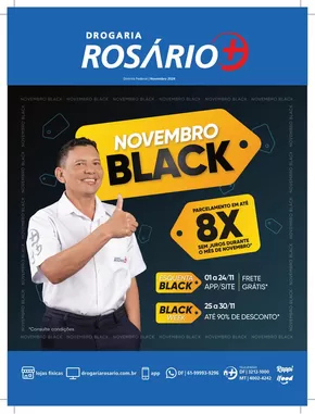 Promoções de Farmácias e Drogarias em Aparecida de Goiânia | Encarte Drogaria Rosário de Drogaria Rosário | 04/11/2024 - 30/11/2024