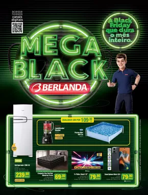 Promoções de Eletrônica e Magazines em Manaus | Mega black ! de Berlanda | 04/11/2024 - 30/11/2024