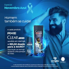 Promoções de Supermercados em Umuarama | Especial Novembro Azul de Amigão Supermercados | 04/11/2024 - 30/11/2024