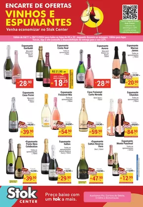 Catálogo Stok Center em Canoas | Encarte Stok Center Vinhos E Espumantes | 04/11/2024 - 30/11/2024