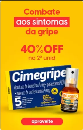 Promoções de Farmácias e Drogarias em Osasco | Combate aos sintomas da gripe 40% off  de PoupaFarma | 04/11/2024 - 04/12/2024