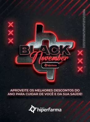 Promoções de Farmácias e Drogarias em Paranaguá | Black November de Hiper Farma | 07/11/2024 - 04/12/2024